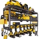 Amoowis Power Tool Organizer, Garage Organization with 7 Drill Holders, Tool Box