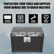 24 In. X 14 In. X 16 In. Iron Underbody Truck Storage Tool Box w/Lock Heavy Duty