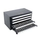 VEVOR Five-Drawer 2-56-#12-28 Steel Dispenser Organizer Labels, 60-Compartment S