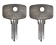 (2) Snap-On Tool Box Keys Cut To Key Code Y001-Y500 Codes Snap On