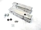 1958-86 SBC 350 Chevy Tall Aluminum Smooth Valve Cover w/ Hole Polished E41005P