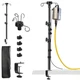 TRESSON Rotary Tool Hanger Adjustable Flex Shaft Stand with Table Clamp, Heig...