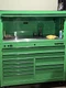 Matco Double Bay Locking Tool Box with Top Hutch Stainless Steel Plate Tool Box