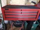 Urrea X217 27" 3 Drawer Mobile Chest Cabinet Red Workstation and storage