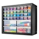 IRIS USA Screw Tool Organizer Small Parts Cabinet, 36-Drawer, Electronics Har...