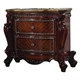 ACME Picardy 2-Drawer Wooden Nightstand in Cherry Oak