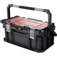 KETER CONNECT CANTILEVER TOOLBOX - BLACK/RED - Scratch & Dent