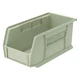 Akro-Mils 30234Stone Hang & Stack Storage Bin, Plastic, Stone, 5 In H, 5 1/2 In