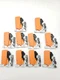 LOT OF 10 Blum T51.1801L TANDEM plus BLUMOTION Standard Locking Device