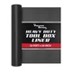 Precision Defined Professional Grade Tool Box Liner, 10 ft 10 x 24", Black