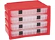 Plano 974002 Portable StowAway Rack Organizer - Red