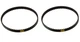 2 Genuine Porter Cable Sander Drive Belt J 336 337 351 352 352VS Sanders 848530