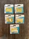 Slide Co Plastic Drawer Track Guide Lot Of 5 For 1-5/16&rdquo; Metal Track 22625
