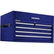 Homak BL04054210 Pro 2 54" 10-Drawer Roller Cabinet - Blue New