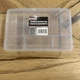 Clear Storage Organizer Cases Containers 9 Sections Lock-Top 9"X6"X1.8"