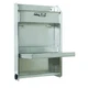 Extreme Max 5001.6053 Junior Aluminum Work Station Storage Cabinet Flip-Out W...