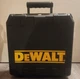 CASE ONLY Dewalt DCK265L Hard Shell Preowned Black Yellow w/ Handle Metal Clasps