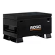 RIDGID 32 In Portable Jobsite Tool Box Weatherproof 19"Hx32"Wx19"D Padlock Ready