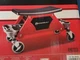 POWERBUILT HEAVY DUTY ROLLING SEAT WITH ORGANIZER 300LBS CAPACITY 26"X13"X14"