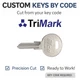 Trimark Lock Keys Camper RV Motorhome Key Cut by Code CH501-CH550