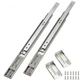 OCG Soft Close Drawer Slides 22 Inch (5 22 inch pairs)+brackets, Silver 