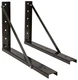 Buyers Product 18x24" Bolted Black Formed Steel Mounting Brackets