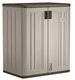 Suncast 36" Resin Storage Cabinet Locker for Garage Home, Shed, Gray