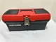 Tool Box, Lockable, 16 In., Red/Black (CMST16901)