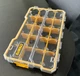 DEWALT DWST14825 10-Compartment Tool Box - Black/Yellow