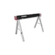 STEELMAN Folding Sawhorse 30x47x22in 1100lb Cap 67103