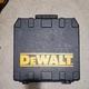 CASE ONLY Dewalt DCK265L Hard Shell Preowned Black Yellow w/ Handle Metal Clasps