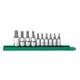 New Gearwrench 10 Pc. Torx Bit Set 1/4" & 3/8" Inch Drive - T10-T50 Torx 80722
