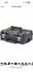 DEWALT TSTAK II Tool Box, Flat Top Tool Storage Case, Organizer Box Holds Up66lb