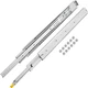 VEVOR Drawer Slides, 1 Pair 48inch Locking 48Inch, Silver 