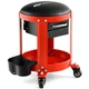 Workshop Creeper Seat Mechanic Roll Chair w/ Rolling Work Seat & 2 Drawers