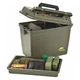 Plano Portable Tool Box, Plastic, Green, 17 in W x 10 in D x 13 in H 181206
