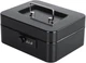 KYODOLED Cash Box with Combination Lock Safe Metal Money Box with Money Tray for