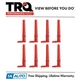 TRQ Performance Ignition Coil Boot Set For Avanti Ford Lincoln Mercury Panoz