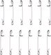 12Pcs Tool Box Drawer Slide Retaining Keeper Clips Fit for LUMDOR NAPA MAC PROTO