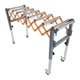 Bora Adjustable Conveyor Rollers Stand Expandable 14 to 50 Inch Table Saw Outfee