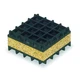 Mason Industries 5C026 Pad, Anti Vibration, Height: 1 In