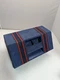 Vintage Rolykit Blue Portable Tool Box Organizer Sewing Crafts Fishing S-11