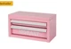 Kobalt Mini 2 Drawer Steel Tool Box - pink