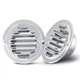 2 Pcs Stainless Steel Air Vents 4" Round Soffit Vents Louver Grille Cover Wal...