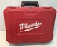 Hard Plastic Case Box Only For Milwaukee M18v Driver Drill Kit 2601-22 Lithium