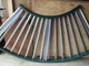 Ashland Roller Conveyor,36" BF,Steel Frame