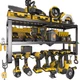 Spampur Power Tool Organizer for Tool Storage, Drill Holder Wall Mount with S...