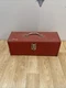 Vintage Red Kennedy KK-19 Metal Toolbox Gray Tray 19&rdquo;
