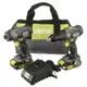 Master Mechanic 20V Compact Cordless 1/2" Drill and Impact Driver Combo Tool Kit