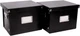 Snap-N-Store File Storage Box & Organizer - 2 Pack - 13.25 X 10.75 X 9.875 Inch